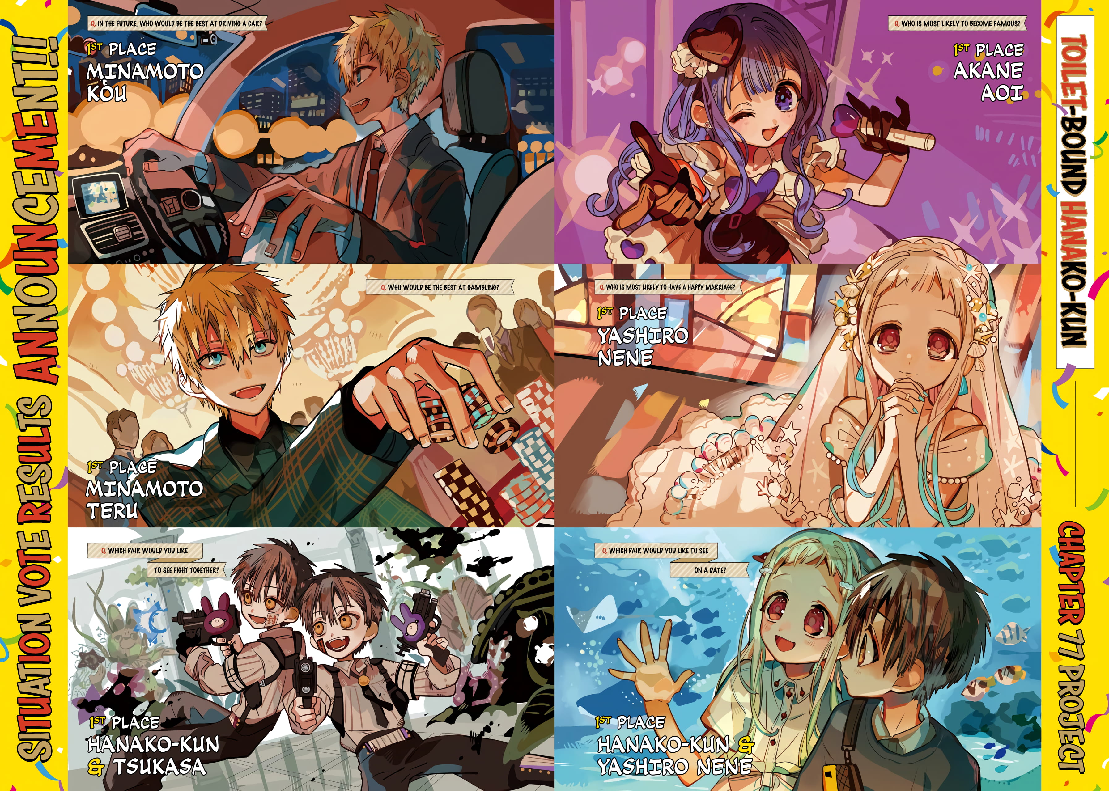 Toilet Bound Hanako Kun, Chapter 87 image 03